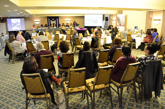 Pauktuutit Inuit Women of Canada has been hosting a meeting in downtown Ottawa all week to talk about creating an Inuit-specific process for participating in the upcoming national inquiry into missing and murdered Indigenous women. Participants, including members of families who have lost mothers, daughter, nieces, or cousins, met privately Feb. 9 and Feb. 10. On Feb. 11, Pauktuutit opened the process up and delegates are now discussing recommendations for the inquiry, likely to be completed by Feb. 12, when the organization hopes also to present a proposed action plan on family violence in Inuit Nunangat. Read more later on Nunatsiaqonline.ca. (PHOTO BY JIM BELL)