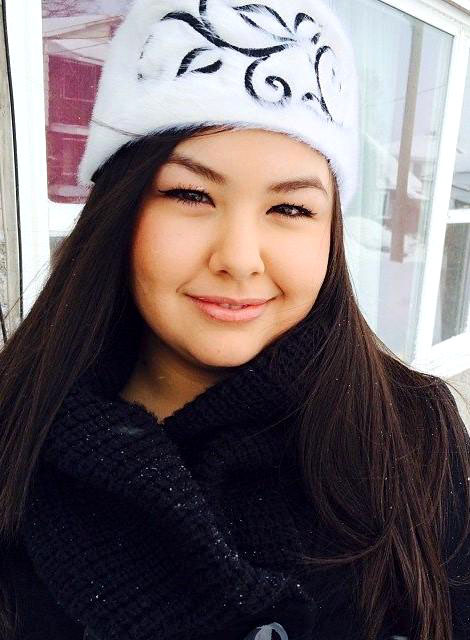 Maatali Okalik, president of the National Inuit Youth Council, was honoured with Qulliit's 2016 Outstanding Young Woman award, alongside NIYC's vice-president Sarah Jancke. (FILE PHOTO)