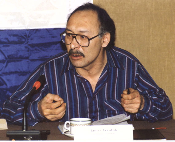 James Arvaluk, in 1994, as a member of the Northwest Territories legislature. (FILE PHOTO)