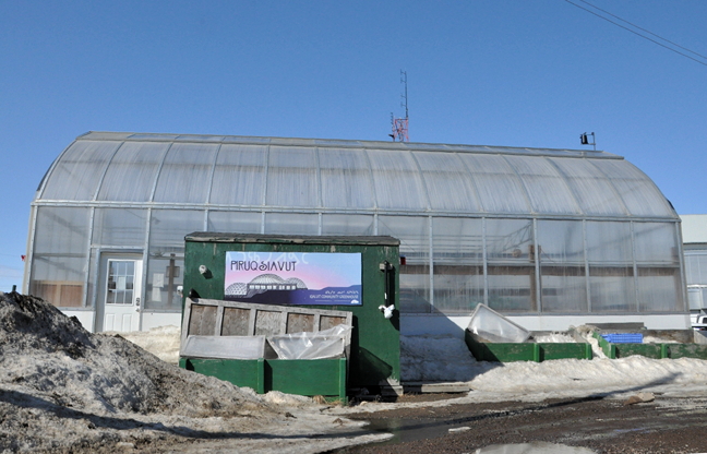 The Iqaluit Greenhouse Society's aging greenhouse, located behind the Nunavut Research Centre, will undergo significant renovations this year and as a result, will be unable to grow any produce this season. (PHOTO BY THOMAS ROHNER)