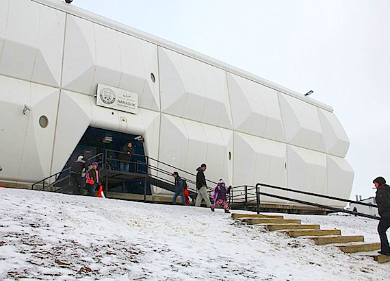 Nakasuk students and staff later participated in an assembly with the Iqaluit RCMP following a lockdown at the school on the morning of May 5 that ended safely. (FILE PHOTO