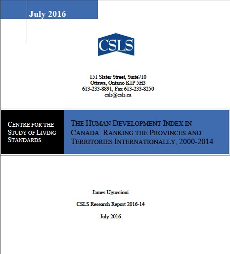 Want to see how Nunavut stacks up against Canada's other territories and provinces and when compared to 188 other nations? A new report from the Centre for the Study of Living Standards can fill you in.