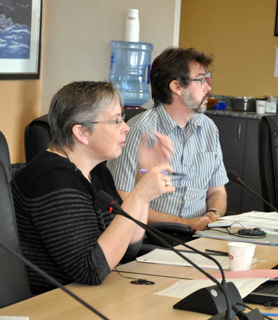 Saqijuq coordinator Aileen MacKinnon, Nunavik’s former police chief, is working to implement the social regulation program in Puvirnituq this year and Kangirsuk in 2017. (PHOTO BY SARAH ROGERS)