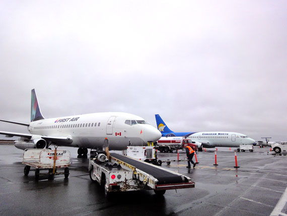 Faced with an investigation into price-fixing from the Competition Bureau of Canada and mounting criticism from Nunavut leaders and residents, First Air announced it will bail out of its codeshare agreement with Canadian North as of March 16, 2017 and fly solo thereafter. (FILE PHOTO)