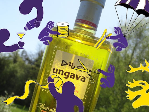 Here's one of the cringe-worthy images that Ungava Gin used to promote its artisanal booze, provoking online outrage and ridicule last year. 
