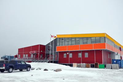 John Arnalukjuak high school is one of three schools in Arviat. Some local residents are upset because they say the GN recently banned the practice of morning prayer in its schools. The territorial government denies that it issued any ban on prayer. (FILE PHOTO) 