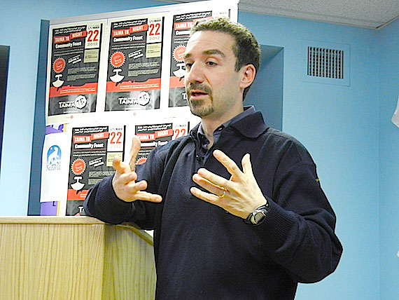 Speaking in 2012 at Iqaluit's public health office, Dr. Gonzalo Alvarez talks about the Iqaluit-based project Taima TB. In 2011, it detected four active cases of tuberculosis and provided people with information about TB in Inuktitut that they could use to stay healthy. (FILE PHOTO)