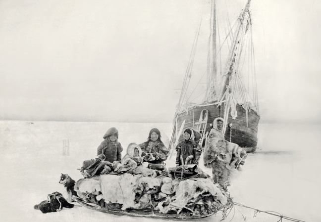 Nunavummiut need not fly to Norway anymore to glimpse historical artifacts from one of the 20th century's most influential non-Inuit Arctic figures, polar explorer Roald Amundsen. That's thanks to a new online exhibit curated in partnership by the Museum of Cultural History in Oslo and the Nattilik Heritage Centre in Gjoa Haven. Visitors to the site can view photographs, documents and other items collected by Amundsen between 1903 and 1905 as he and his six-person crew on the Gjøa made their historic journey through the Northwest Passage. Amundsen spent two winters on southeastern King William Island during his journey—anchored in the harbour that would eventually bear the name of his ship—collecting items and documenting his experiance with local Netsilik Inuit. To see the collection for yourself, visit the webpage at: http://www.khm.uio.no/english/research/collections/gjoahaven/. (PHOTO COURTESY OF THE COLLECTION)
