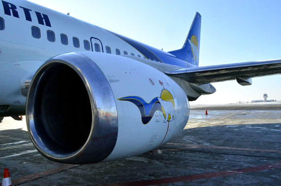 Canadian North's latest 737-300 combi-jet began service Jan. 2 on the Iqaluit-Ottawa route. (FILE PHOTO)