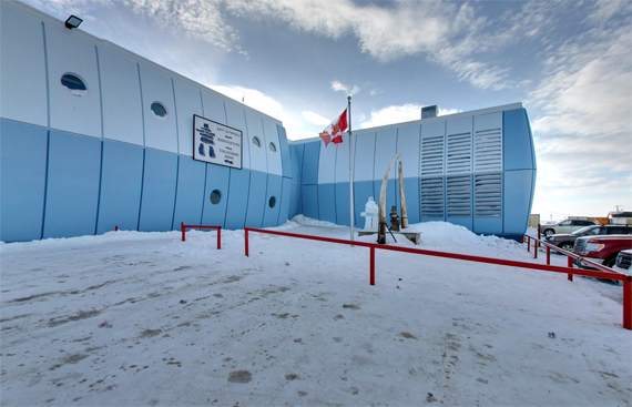 A legal spat over the use of classroom space at Inuksuk High School in Iqaluit, above, by French school board students has ended in light of a new agreement between the French and Iqaluit school boards and the Government of Nunavut. (FILE PHOTO)