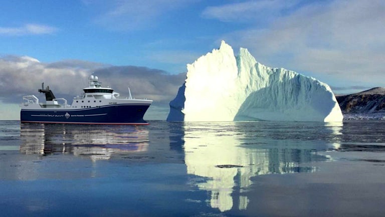 Here's what the Baffin Fisheries new trawler will look like. (HANDOUT PHOTO)