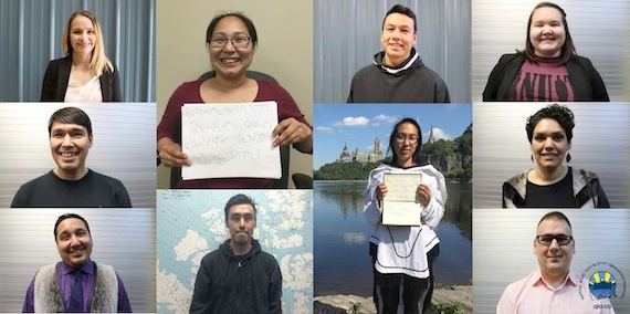 Here's a look at some of the 80 post-secondary students who received $2,500 scholarships from the Qikiqtani Inuit Association to help with their post-secondary studies. (HANDOUT PHOTO)