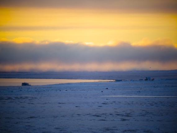 Beautiful Arctic clouds, like these in Cambridge Bay, Nunavut, may contribute to Arctic warming. A recent study published in the journal Geophysical Research Letters looks at how clouds with more pollutant particles can influence the climate. It found that Arctic air is sensitive to this particulate matter, which spews from exhaust and coal-burning power plants and other industrial distant sources. These clouds then end up acting like a blanket over the region. Clouds have 