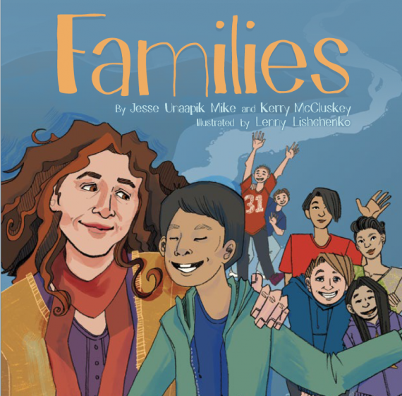 Cover art for a new Inhabit Media book that celebrates family diversity in Nunavut. You can get the book in Iqaluit, Feb. 25, at Inhabit Media’s upcoming author event. (PHOTO COURTESY OF INHABIT MEDIA) 