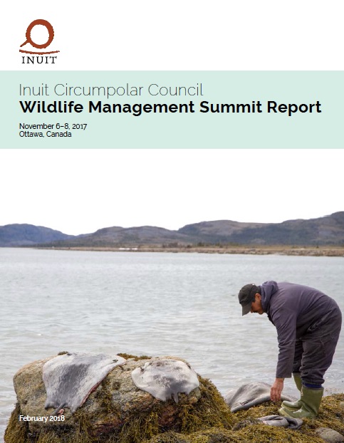The Inuit Circumpolar Council's new document on wildlife management recommends, among other things, the establishment of a Circumpolar Inuit Wildlife Management Committee.