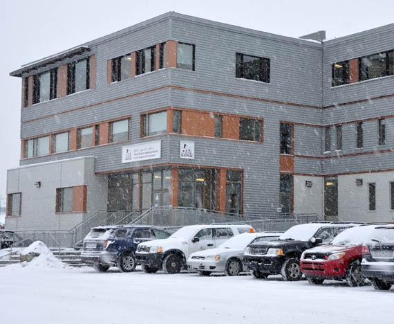 On April 9, Nunavik's Kativik Regional Government Employees Union voted to step up pressure tactics in the form of a 72-hour strike bank. The 260-member union has been without a contract since December 2015. (PHOTO BY SARAH ROGERS)