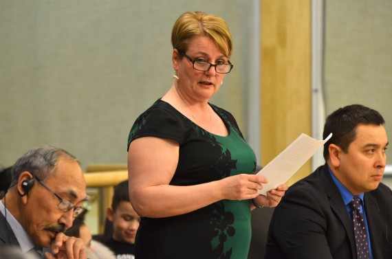 Health Minister Pat Angnakak announced in the legislature on June 6 the launch of a program to screen children in Nunavut for hearing loss. (FILE PHOTO)