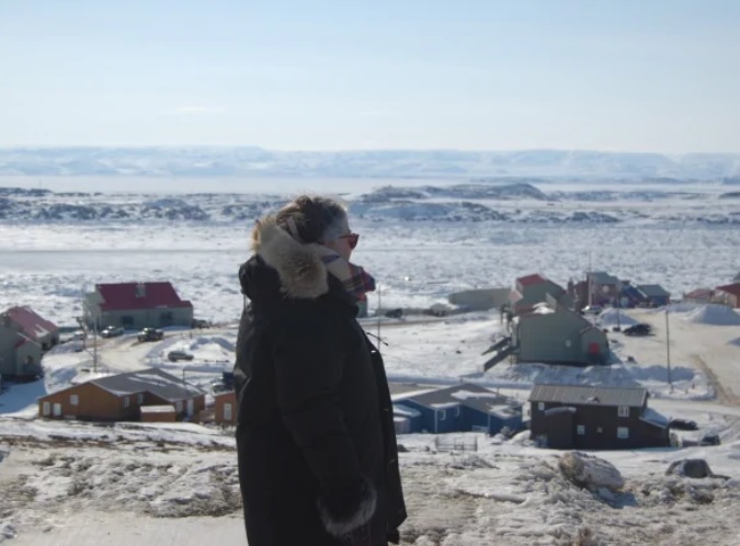 Federal Revenue Minister Diane Lebouthiliier is seen here during an April visit to Iqaluit. CRA just released figures that show that Nunavut residents are re-assessed on their tax returns 44 per cent more often than other Canadians. (PHOTO COURTESY OF CRA/TWITTER)