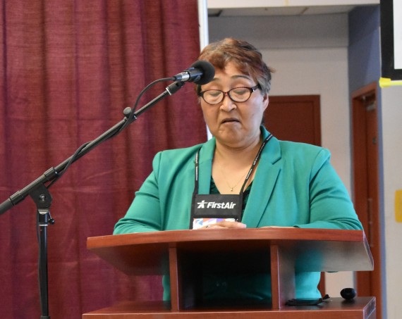 Nunavut Languages Commissioner Helen Klengenberg. A report by her office says that the Nunavut government has work to do to ensure its workers know their language rights. (FILE PHOTO)