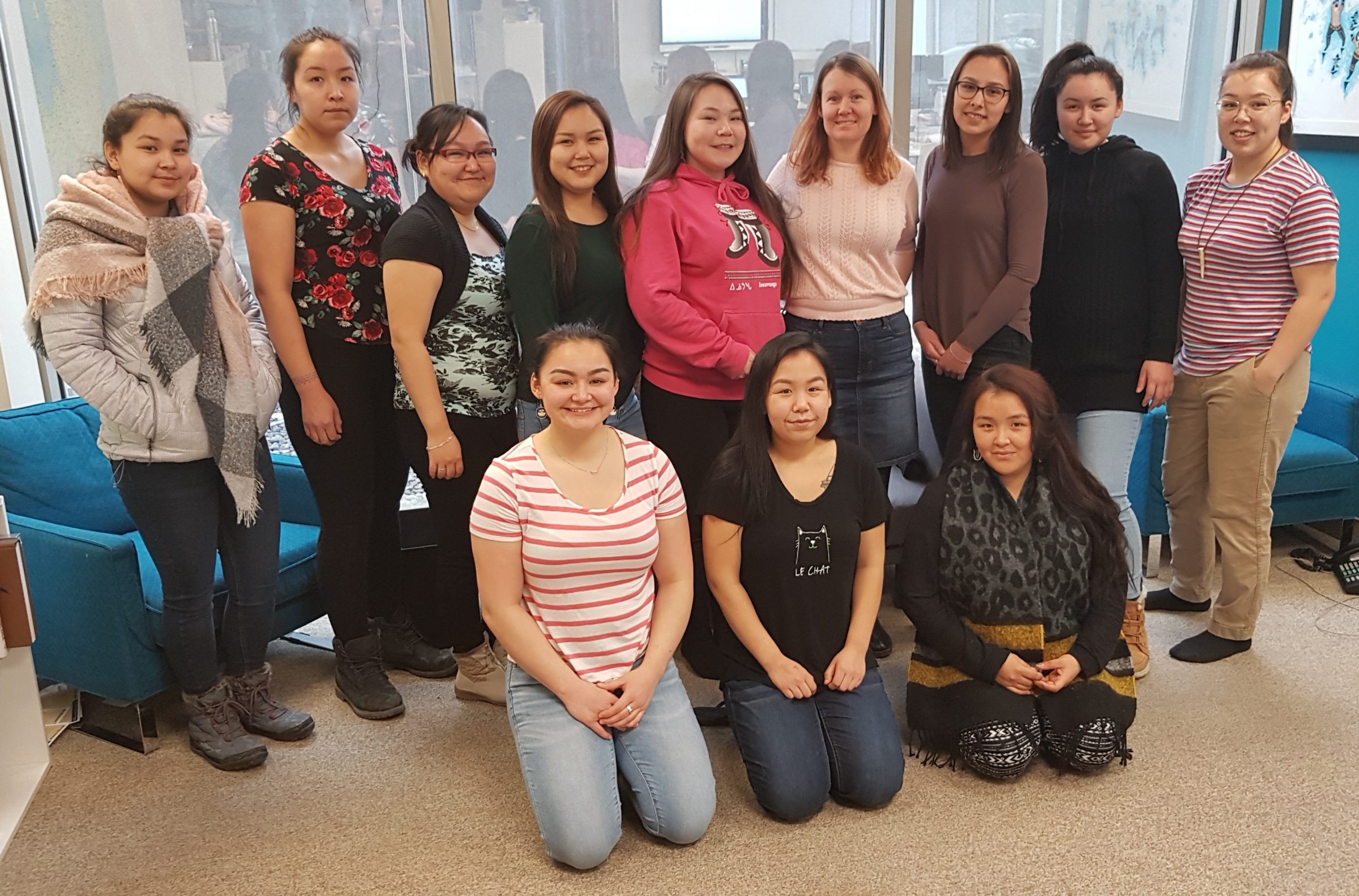 Nunatsiaq News has been working with students at Nunavik Sivunitsavut in Montreal this winter through a series of journalism and media literacy workshops. The class of post-secondary students, who come from communities throughout Nunavik, will produce their own news and opinion pieces. (Photo by Emanuel Lowi)