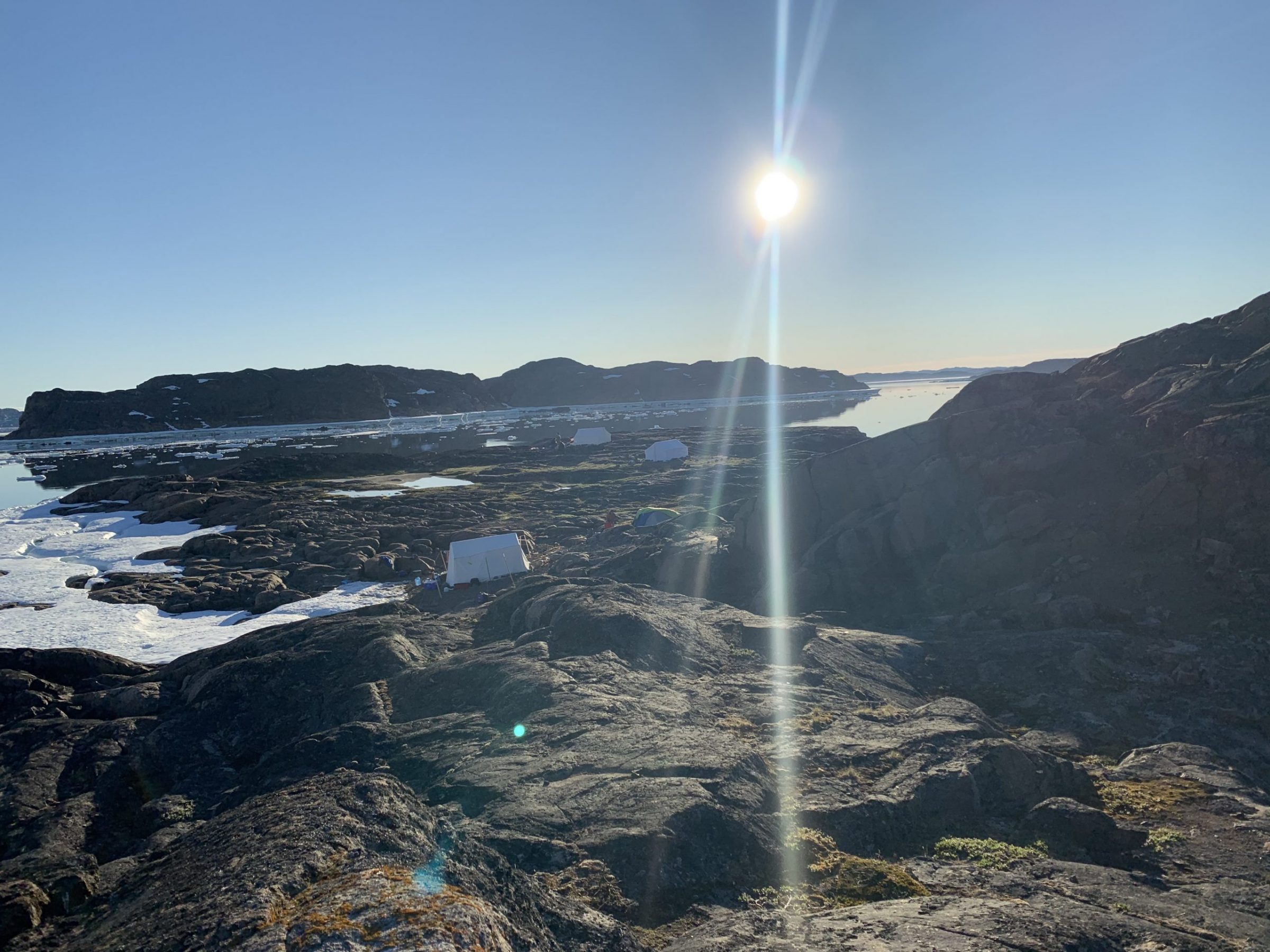 Jutanie Kootoo of Pangnirtung shared this photo with us from a camping trip at Pikiuliruluu, on the far side of Cumberland Sound, taken on Friday, July 3. (Photo courtesy of Jutanie Kootoo)
