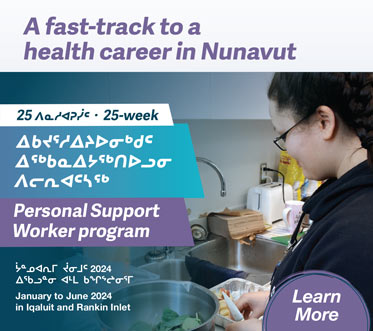 A fast-track to a health career in Nunavut – Personal Support Worker program