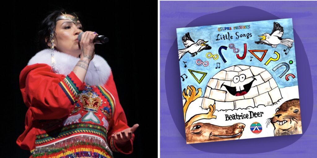 Welcomesign Inuktitut New album brings Inuktitut folk songs to children