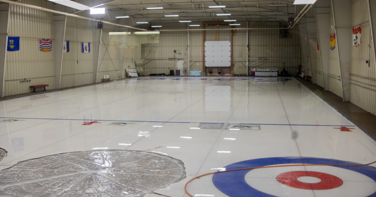 Unity Curling Rink Curling ice melts as Iqaluit rink transforms into TV studio