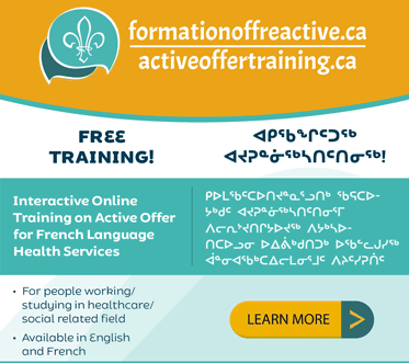 Interactive Online Training for French Language Health Services