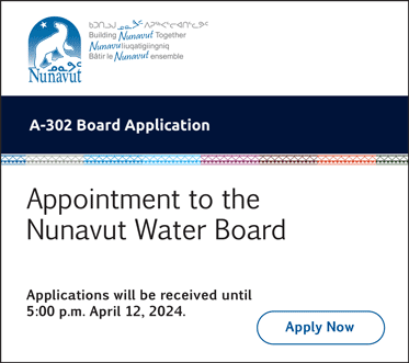 GN Appointment to the Nunavut Water Board