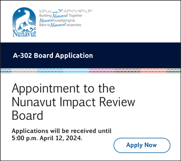 GN Appointment to the Nunavut Impact Review Board