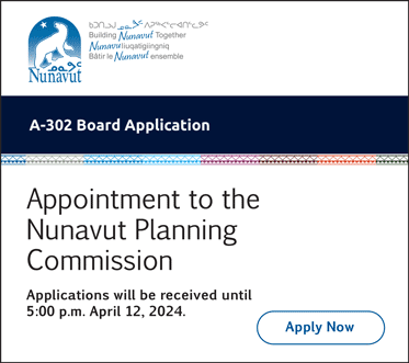 GN appointment to the Nunavut Planning Commission
