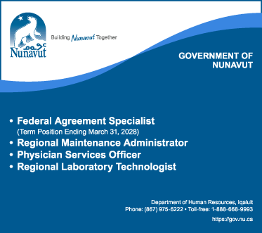 Government of Nunavut Employment Opportunities