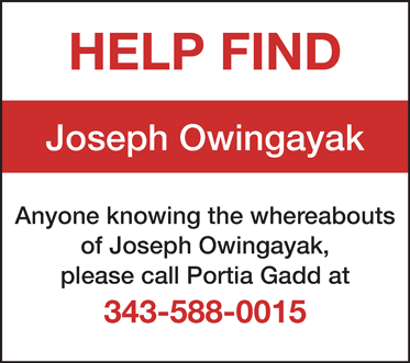 Mark Albert (right) and Fred Grootarz say they have a longterm to Iqaluit's water issues: shipping water from Greenland. (Photo Jorge Antunes) Mark