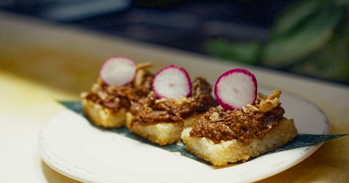 Traditional meats with a Malaysian twist served in Cambridge Bay