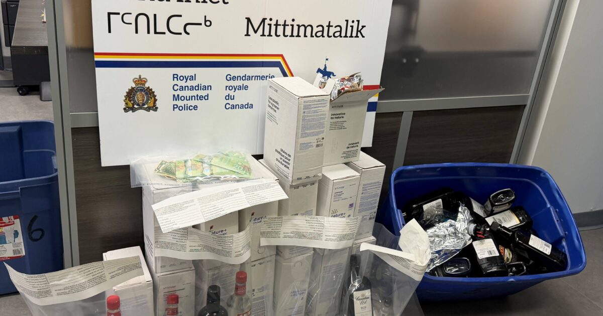 Pond Inlet RCMP lay bootlegging charge